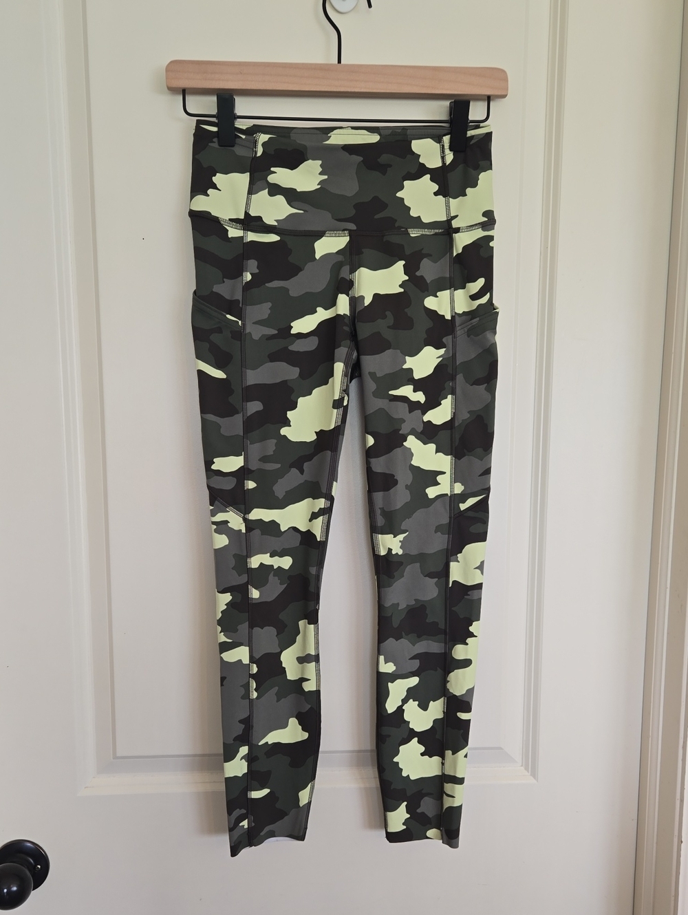 lululemon athletica Fast And Free Heritage Crispin Camo Leggings - Green & Black